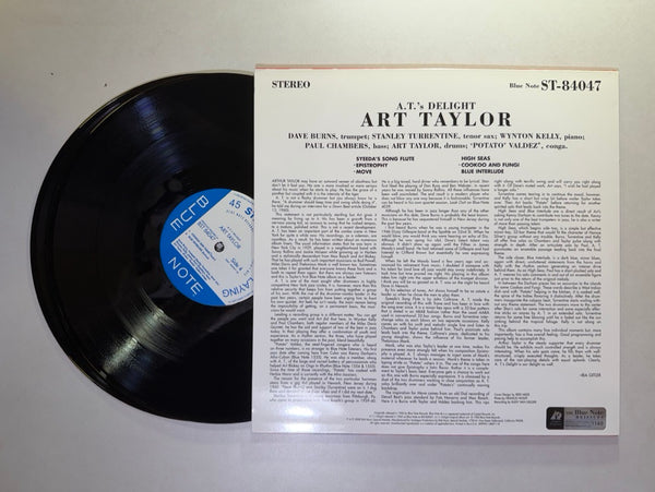 Art Taylor – A.T.'s Delight LP USED Vinyl NM/VG+ Audiophile