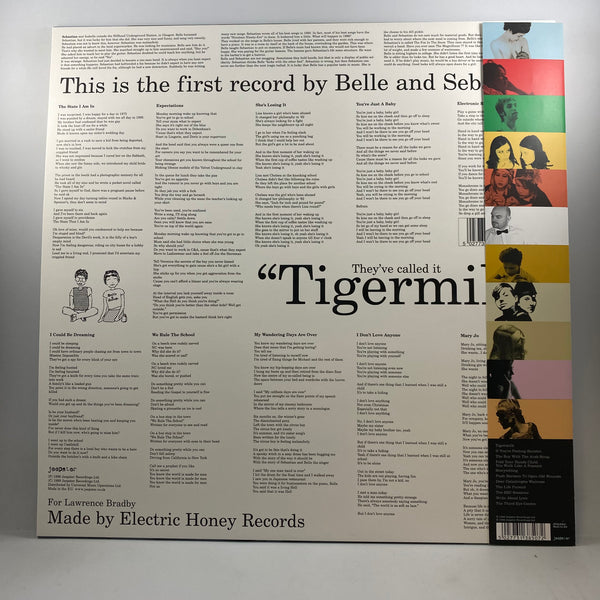 Belle And Sebastian – Tigermilk LP USED Vinyl VG++/NM