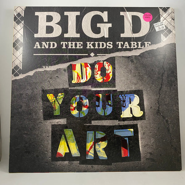 Big D And The Kids Table – Do Your Art LP USED Vinyl NM/NM Color Vinyl