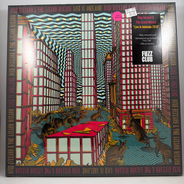 King Gizzard & The Lizard Wizard – Live In Adelaide 2019 LP NOS Vinyl Mint Still Sealed