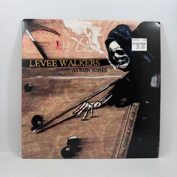 Levee Walkers Featuring Ayron Jones – All Things Fade Away 7" USED Vinyl NM/NM Color Vinyl