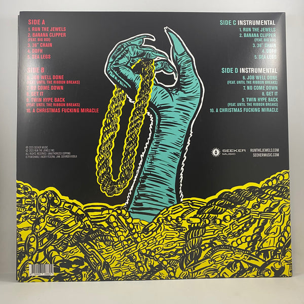 Run The Jewels – Run The Jewels LP USED Vinyl NM/NM Color Vinyl