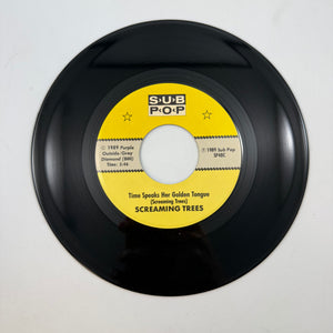 Screaming Trees – Change Has Come b/w Days / Time Speaks Her Golden Tongue b/w Flashes 7" USED Vinyl NM/VG++ Color Vinyl