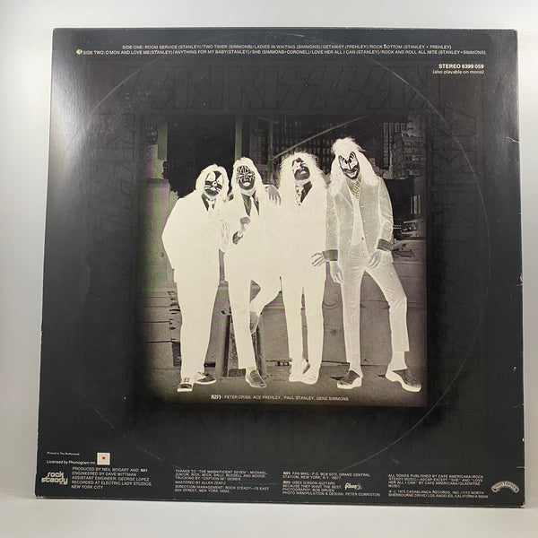Kiss – Dressed To Kill LP USED Vinyl VG+/VG+