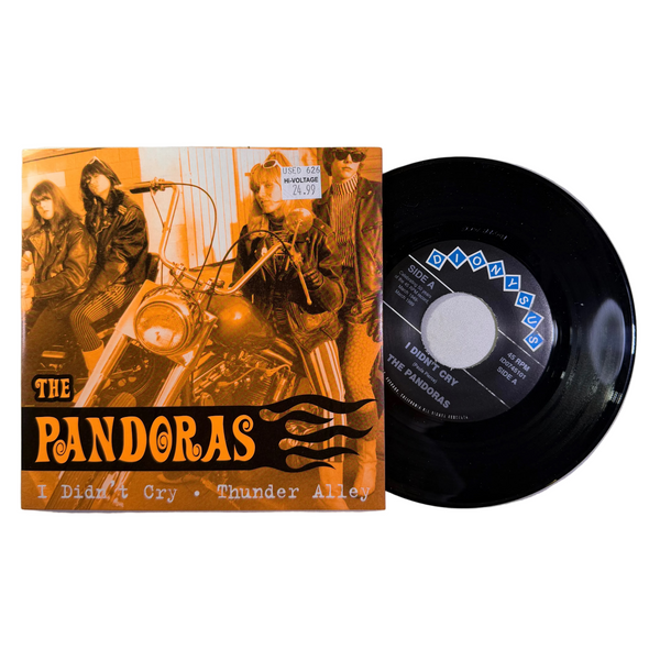 The Pandoras – I Didn't Cry / Thunder Alley 7" USED Vinyl VG++/VG++