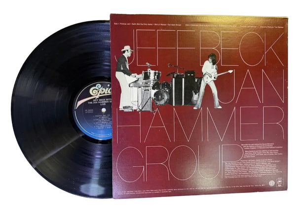 Jeff Beck With The Jan Hammer Group – Live LP USED Vinyl VG++/VG+