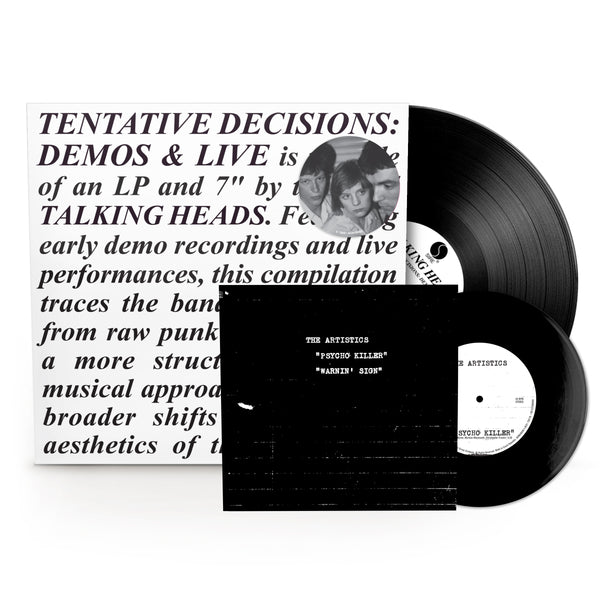Talking Heads - Tentative Decisions: Demos & Live LP NEW W/ 7"