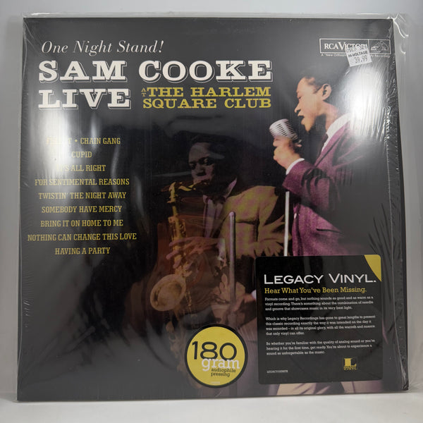 Sam Cooke – One Night Stand! At The Harlem Square Club LP USED Vinyl VG+/VG++