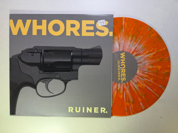 Whores. – Ruiner. LP USED Vinyl NM/VG+ Color Vinyl