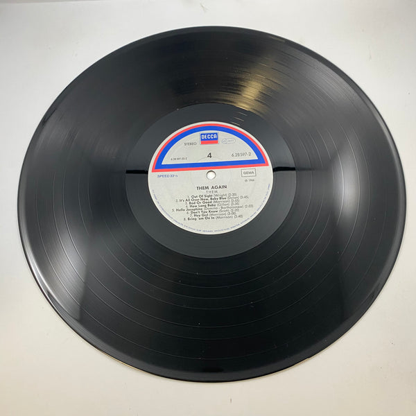Them – The Angry Young Them / Them Again LP USED Vinyl VG+/VG+