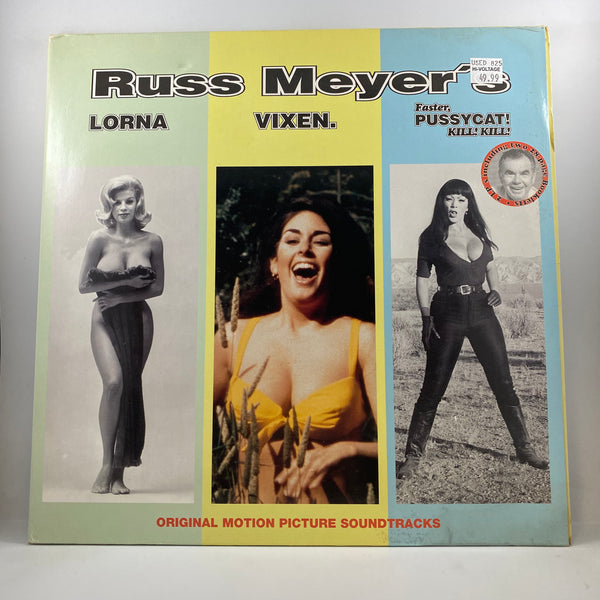 Various – Russ Meyer's Lorna / Vixen. / Faster, Pussycat! Kill! Kill! (Original Motion Picture Soundtracks) LP USED Vinyl NM/VG