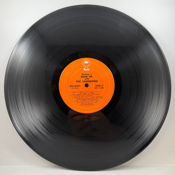 The Yardbirds – Having A Rave Up With The Yardbirds LP USED Vinyl VG+/VG