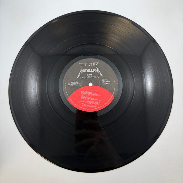 Metallica – Ride The Lightning LP USED vinyl VG+/VG+