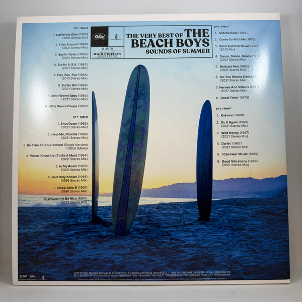 The Beach Boys – The Very Best Of The Beach Boys (Sounds Of Summer) LP USED Vinyl Box Set NM/NM