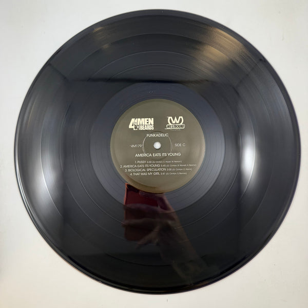 Funkadelic – America Eats Its Young LP USED Vinyl NM/NM Color Vinyl