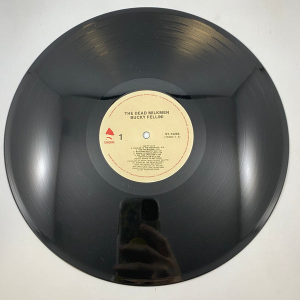 The Dead Milkmen – Bucky Fellini LP USED Vinyl VG+/VG+ Original Pressing