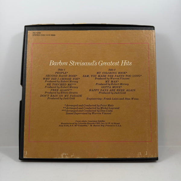 Barbra Streisand – Barbra Streisand's Greatest Hits USED Reel-To-Reel
