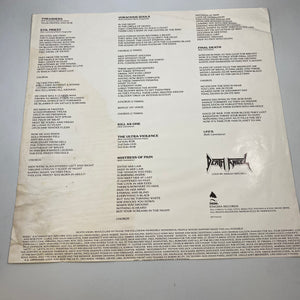 Death Angel – The Ultra-Violence LP USED Vinyl VG/VG