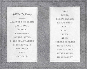 A Pocket Dictionary of the Vulgar Tongue