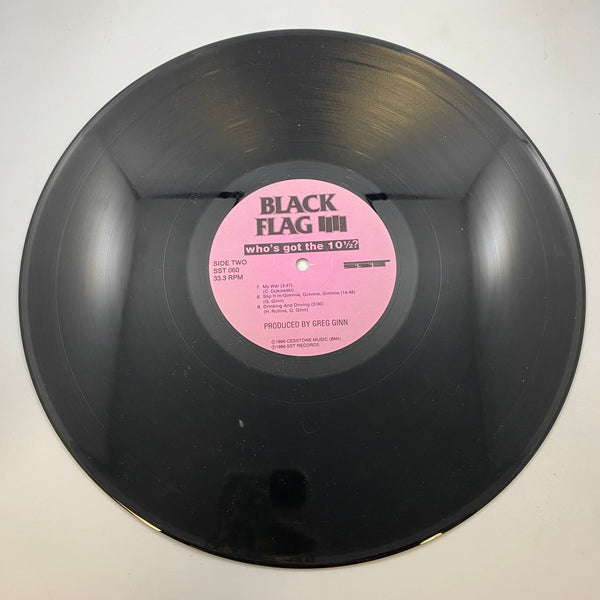 Black Flag – Who's Got The 10½? LP USED Vinyl VG/VG+ Original Pressing