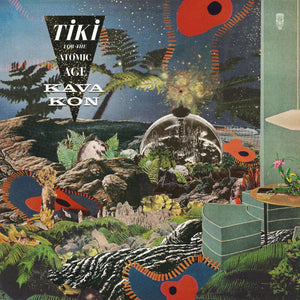 Kava Kon - Tiki For The Atomic Age LP NEW GOLD TEAL VINYL