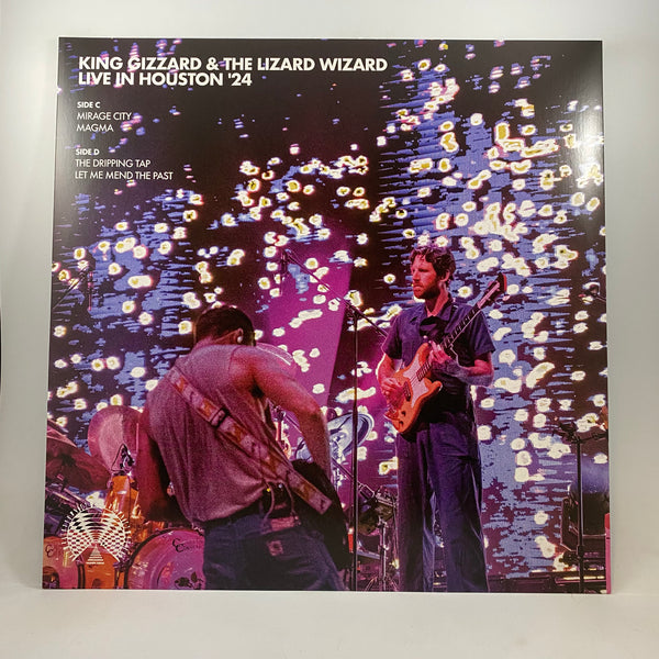 King Gizzard & The Lizard Wizard – Live In Houston '24 LP USED Vinyl NM/NM Color Vinyl