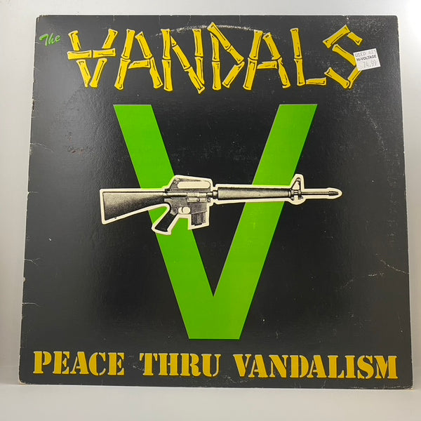 The Vandals – Peace Thru Vandalism LP USED Vinyl VG+/VG