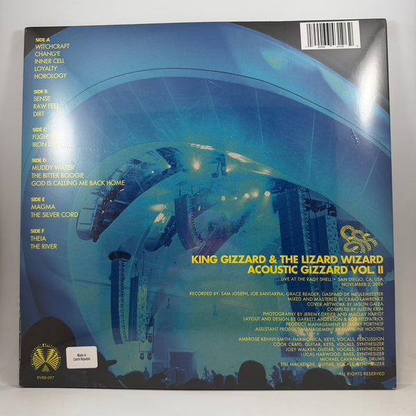 King Gizzard And The Lizard Wizard – Acoustic Gizzard Vol. II - Live in San Diego '24 LP NOS Vinyl Mint Still Sealed Color Vinyl