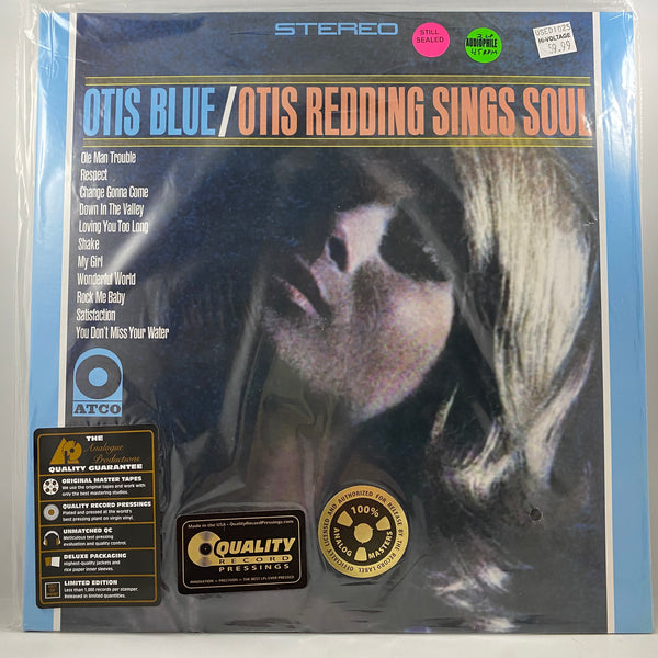 Otis Redding – Otis Blue / Otis Redding Sings Soul LP Vinyl Mint Still Sealed Audiophile
