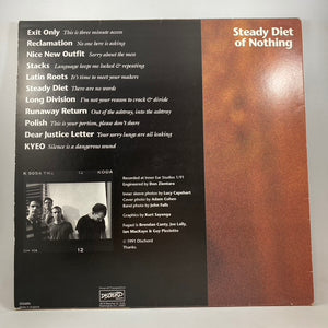 Fugazi – Steady Diet Of Nothing LP USED Vinyl VG+/VG