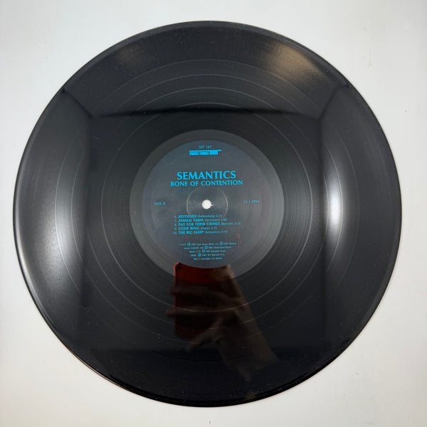 Semantics – Bone Of Contention LP USED Vinyl VG+/VG