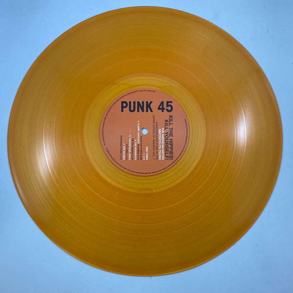Various – Punk 45: Kill The Hippies! Kill Yourself! The American Nation Destroys Its Young (Underground Punk In The United States Of America, 1973-1980 Vol. 1) LP USED Vinyl NM/NM Color Vinyl