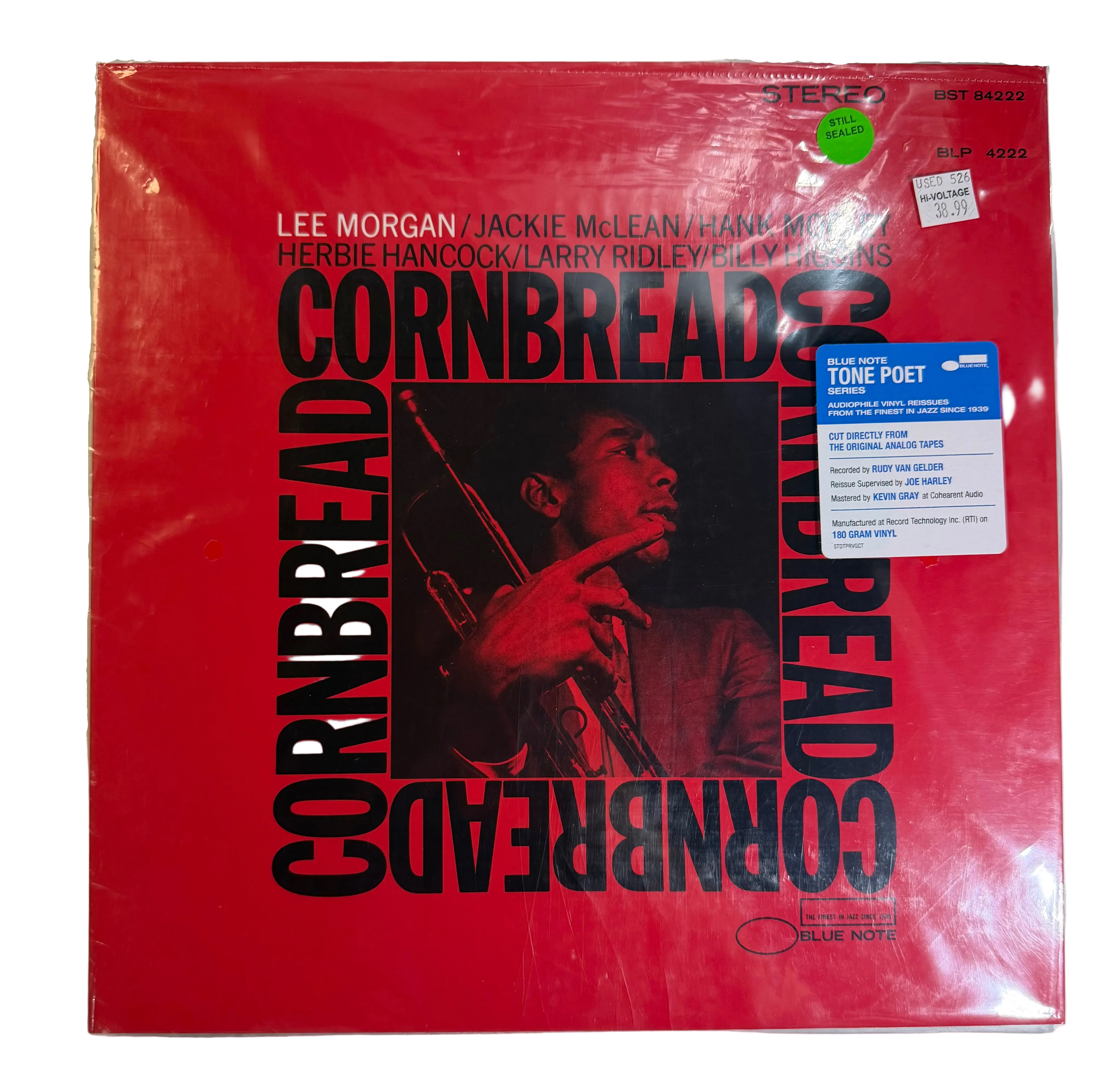Lee Morgan – Cornbread LP NOS Vinyl Mint Still Sealed Tone Poet Lee Morgan – Cornbread LP NOS Vinyl Mint Still Sealed Tone Poet