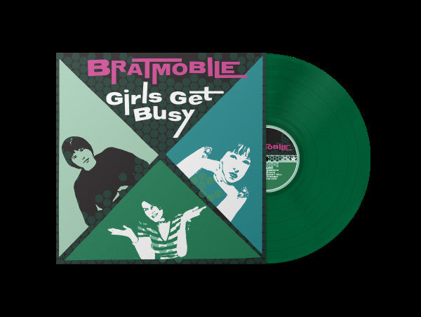 Bratmobile - Girls Get Busy LP NEW GREEN VINYL