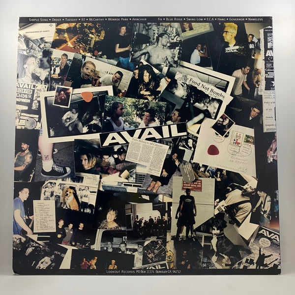 AVAIL – 4AM Friday LP USED Vinyl VG+/VG+ Original Pressing
