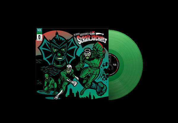 Los Straitjackets - The Further Adventures of Los Straitjackets LP NEW Green Vinyl