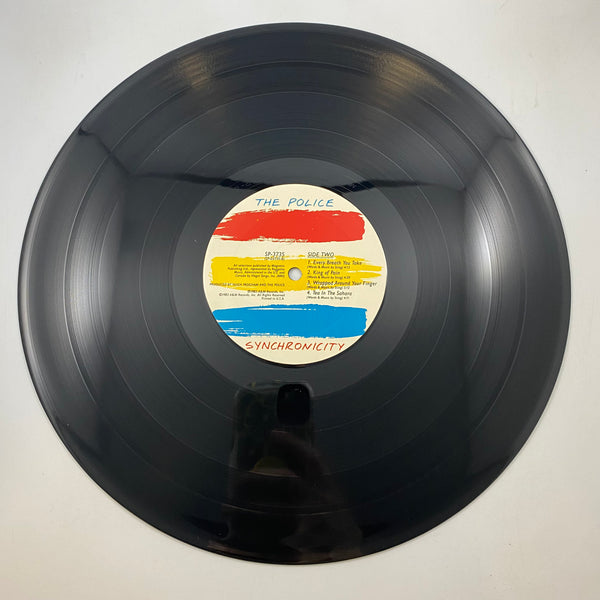 The Police – Synchronicity LP USED Vinyl VG+/VG Rare 1983 Gold/Silver/Bronze Sleeve