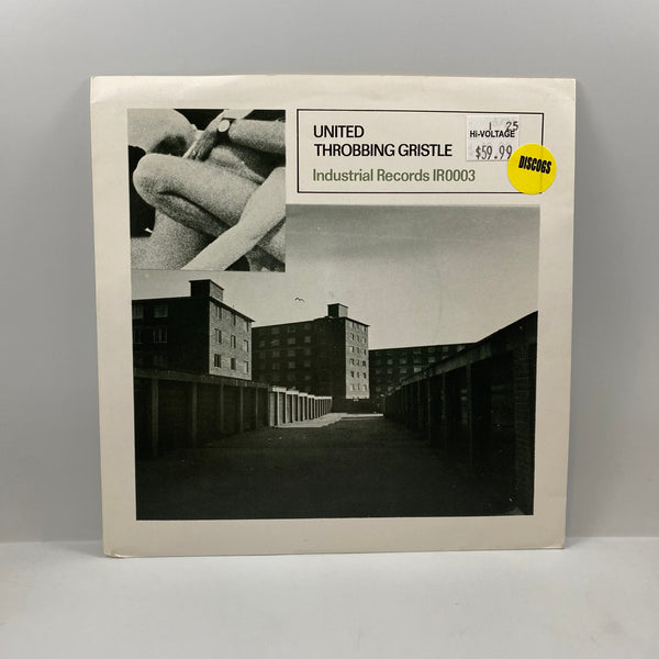 Throbbing Gristle – United / Zyklon B Zombie 7" USED Vinyl VG+/VG+ Color Vinyl