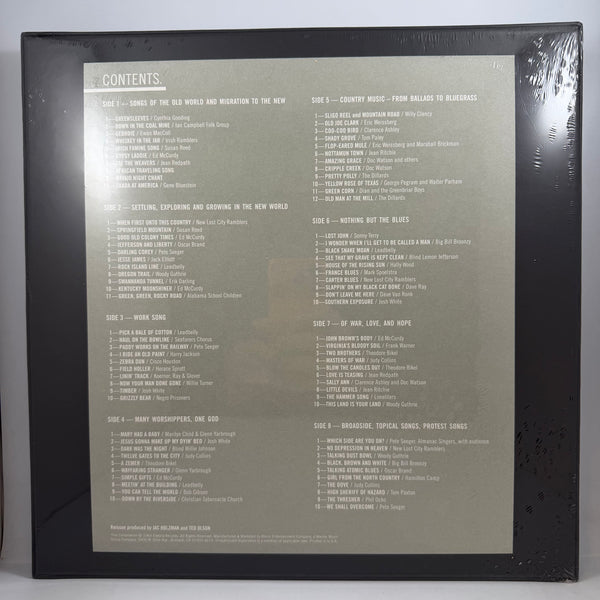 Various – The Folk Box LP NOS Vinyl Box Set Mint Still Sealed