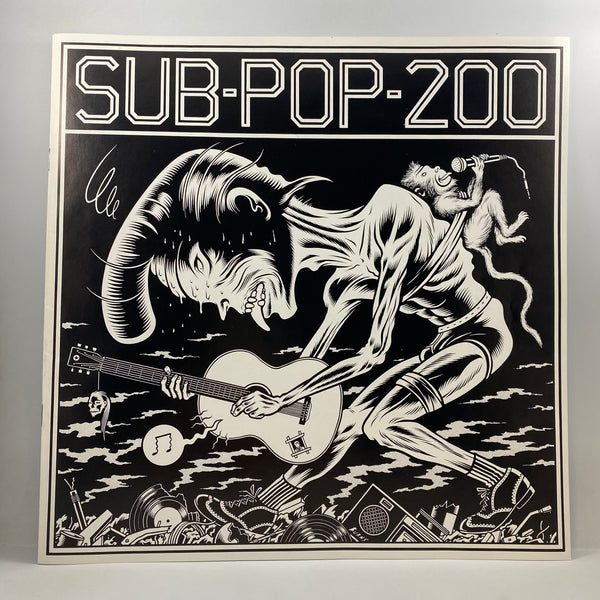 Various – Sub Pop 200 LP USED Vinyl Box Set VG++/VG+