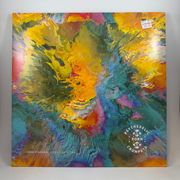 Psychedelic Porn Crumpets – High Visceral {Part One} & {Part Two} LP USED Vinyl NM/VG++ Color Vinyl