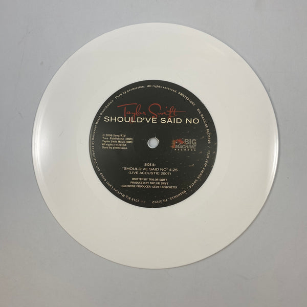 Taylor Swift – Should've Said No 7" USED Vinyl NM/NM Color Vinyl