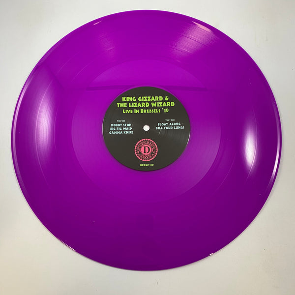 King Gizzard And The Lizard Wizard – Live In Brussels 2019 LP USED Vinyl NM/NM Color Vinyl