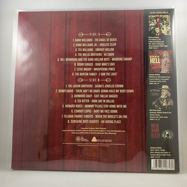 Various – Hillbillies In Hell - Country Music's Tormented Testament (1952-1974) Volume 777 LP USED Vinyl NM/NM Color Vinyl