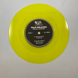 Bad Brains – Build A Nation 7" USED Vinyl Box Set VG+/VG+