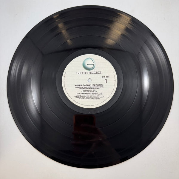 Peter Gabriel – Security LP USED Vinyl VG+/VG++