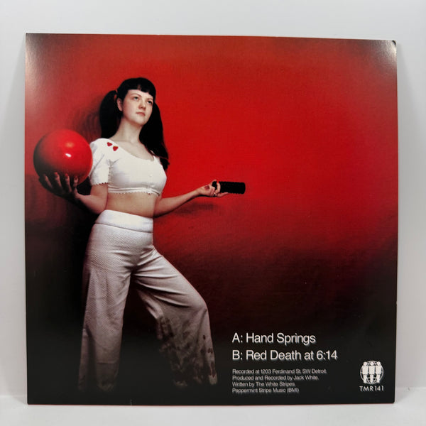 The White Stripes – Hand Springs 7" USED Vinyl NM/NM Color Vinyl