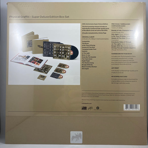 Led Zeppelin – Physical Graffiti LP NOS Vinyl Box Set Mint Still Sealed
