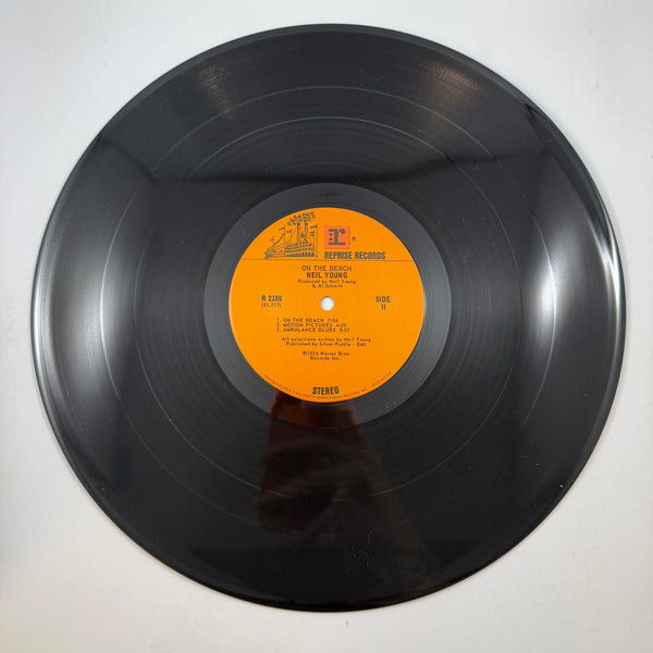 Neil Young – On The Beach LP USED Vinyl VG++/VG+