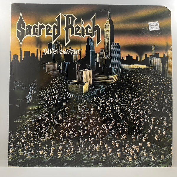 Sacred Reich – Independent LP USED Vinyl VG+/VG
